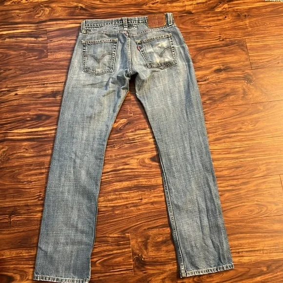 Vintage LEVI'S Slim Straight 514 W32 L34 - Picture 3 of 7